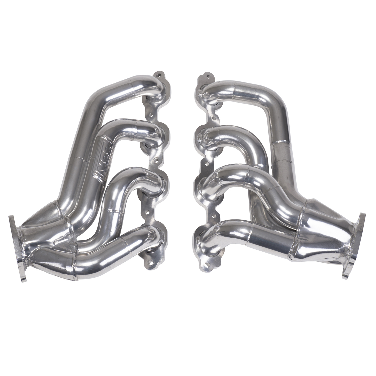 BBK 40430 - 16-20 Chevrolet Camaro SS 6.2L Shorty Tuned Length Exhaust Headers - 1-3/4in Silver Ceramic