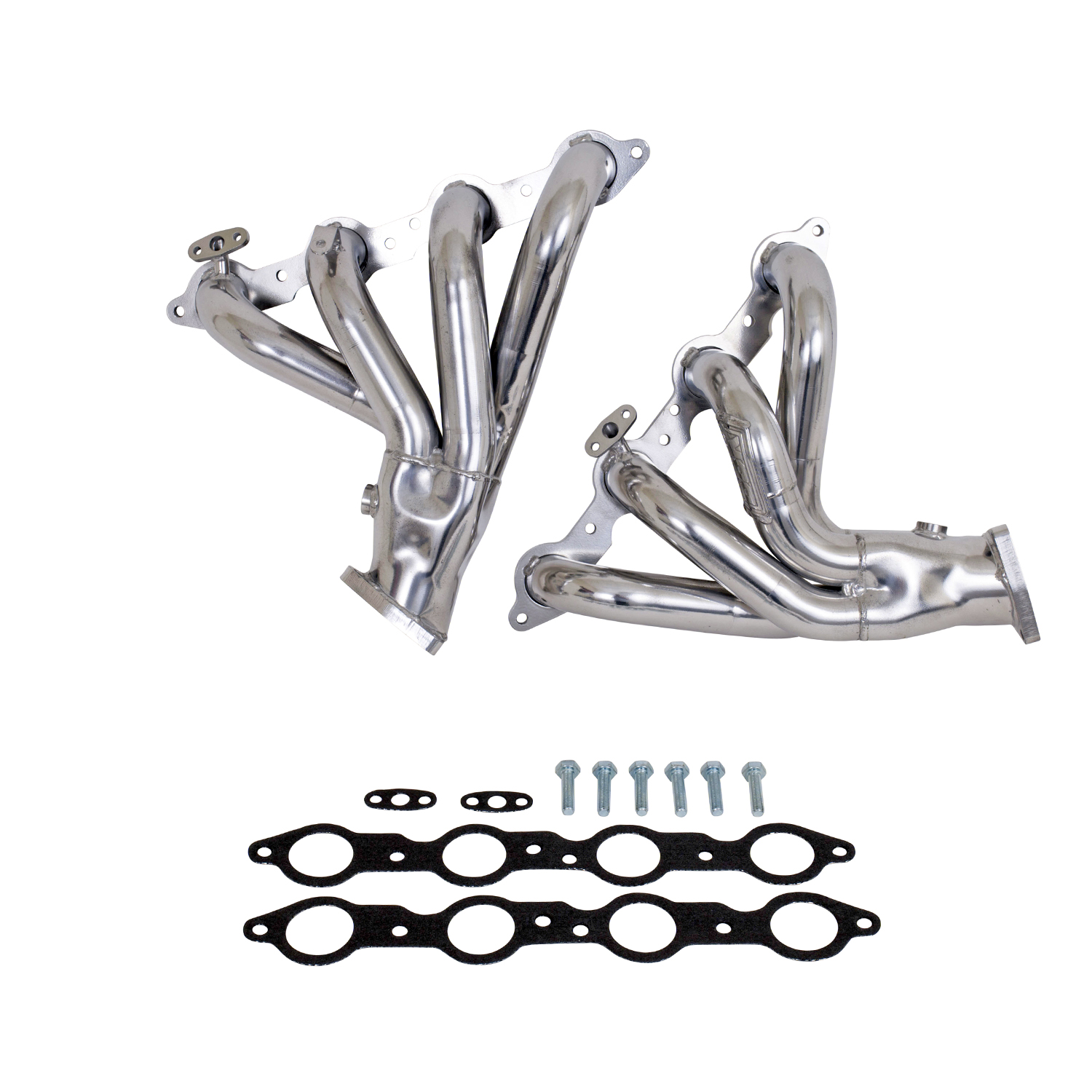 BBK 40000 - 97-99 Corvette C5 LS1 Shorty Tuned Length Exhaust Headers - 1-3/4 Silver Ceramic