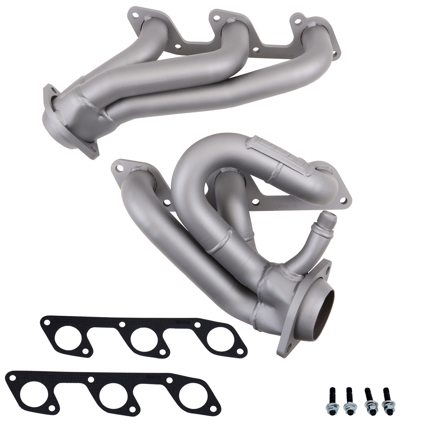 BBK 4010 - 05-10 Mustang 4.0 V6 Shorty Tuned Length Exhaust Headers - 1-5/8 Titanium Ceramic