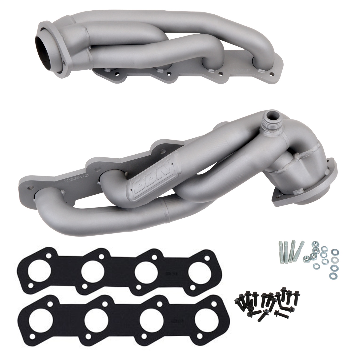 BBK 3518 - 99-03 Ford F Series Truck 5.4 Shorty Tuned Length Exhaust Headers - 1-5/8 Titanium Ceramic