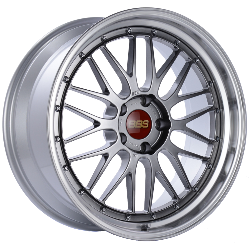 BBS LM225DBPK - LM 20x9 5x120 ET15 Diamond Black Center Diamond Cut Lip Wheel -82mm PFS/Clip Required