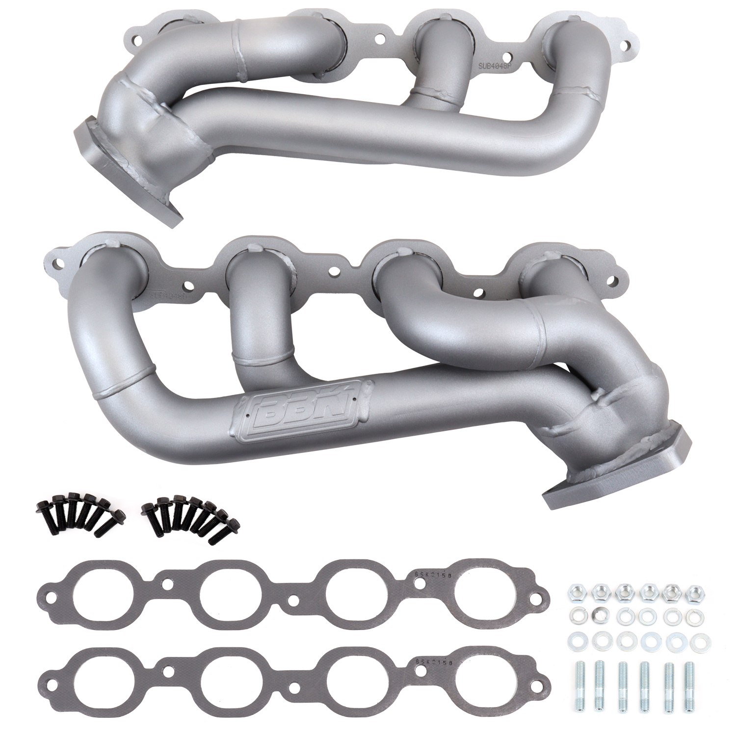 BBK 4048 - 19-24 GM Full Size 5.3/6.2L Shorty Headers (Ti Ceramic)
