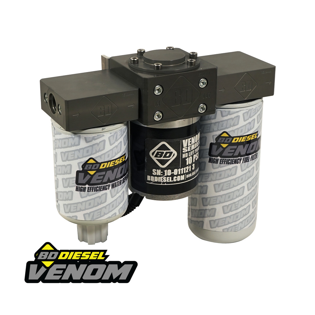 BD Diesel 1050322 - BD Venom Duramax Fuel Lift Pump c/w Filter & Separator - Chevy 2001-2010 6.6L BD Diesel 1050322 - BD Venom Duramax Fuel Lift Pump c/w Filter & Separator - Chevy 2001-2010 6.6L