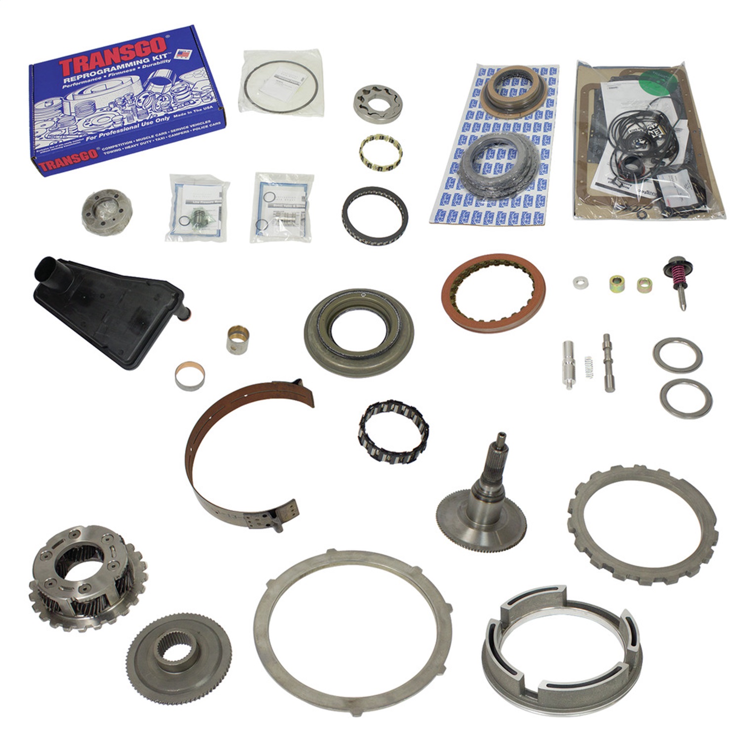 BD Diesel 1062124-2 - Built-It Trans Kit 99-04 Ford 7.3L Powerstroke Stage 4 Master Rebuild Kit *2wd Only*