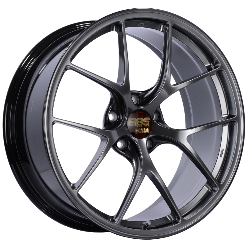 BBS RI030DBK - RI-D 20x9 5x120 ET27 Diamond Black Wheel -82mm PFS/Clip Required