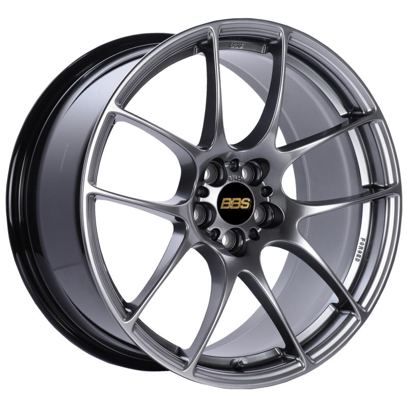 BBS RF520DBK - RF 18x9 5x100 ET45 Diamond Black Wheel -70mm PFS/Clip Required