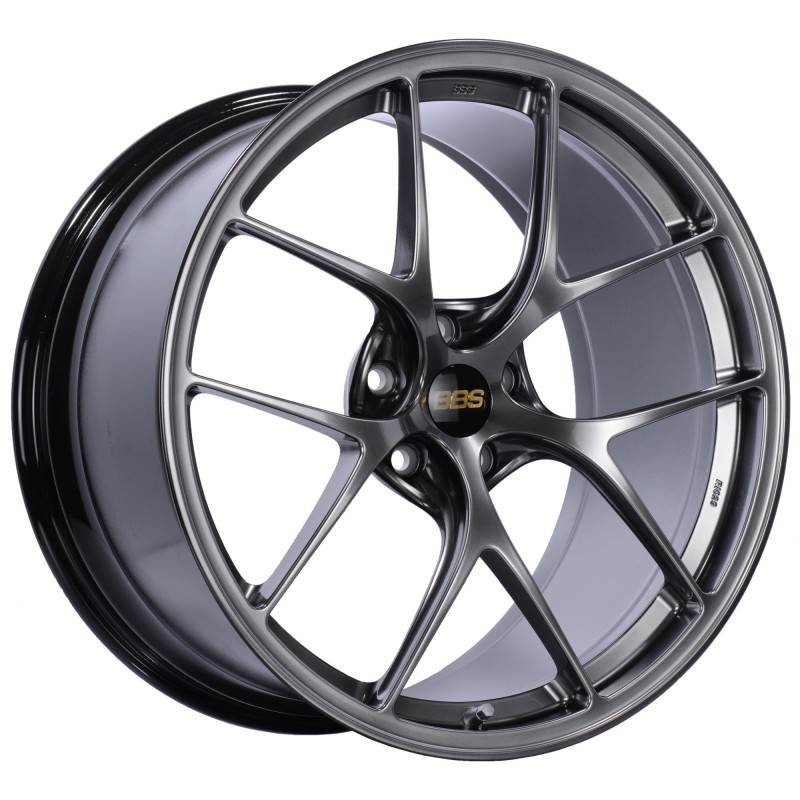 BBS RI029DBK - RI-D 20x11 5x112 ET50 Diamond Black Wheel -82mm PFS/Clip Required