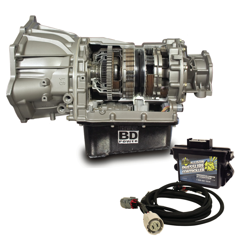 BD Diesel 1064754 - Transmission w/ Pressure Controller - 2011-2016 Chevy LML Allison 4wd BD Diesel 1064754 - Transmission w/ Pressure Controller - 2011-2016 Chevy LML Allison 4wd