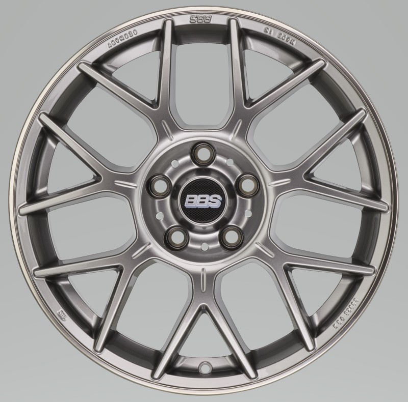 BBS XR0303PG - XR 20x8.5 5x108 ET40 Platinum Gloss Wheel -70mm PFS/Clip Required