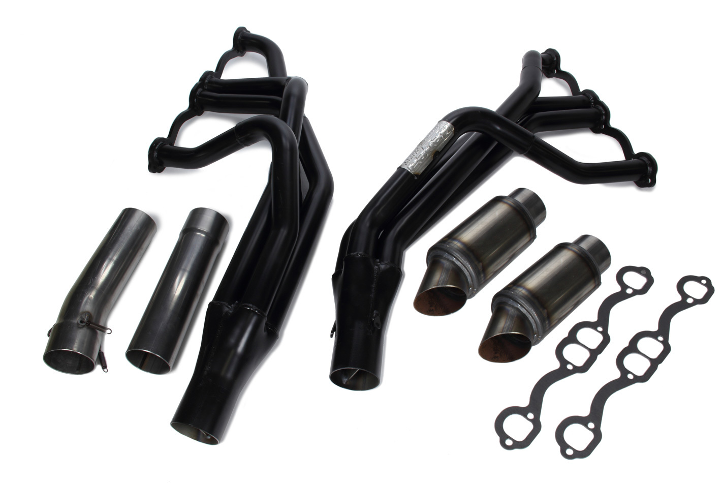 Beyea Headers DLM604-17-B - SBC DLM Header 1-5/8 x 1/-3/4 Crate 2-3/4in Col