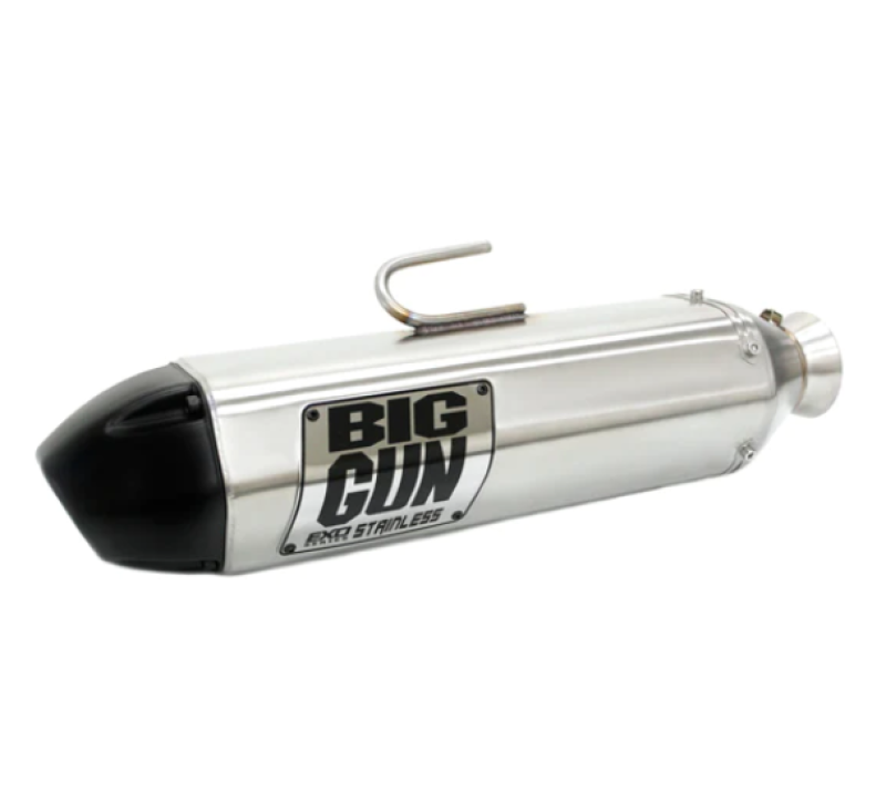 Big Gun 14-7712 - 13-23 Polaris SCRAMBLER XP 850 H.O./EPS EXO Stainless Slip On Exhaust