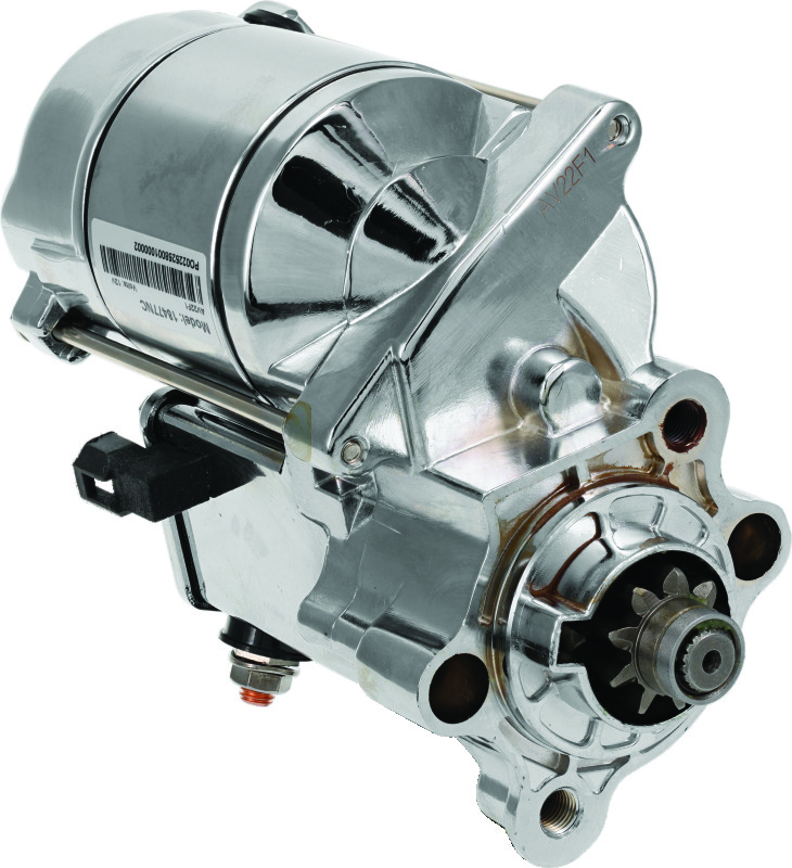 Bikers Choice 215140 - 81-UP XL Chrome 1.2KW Starter