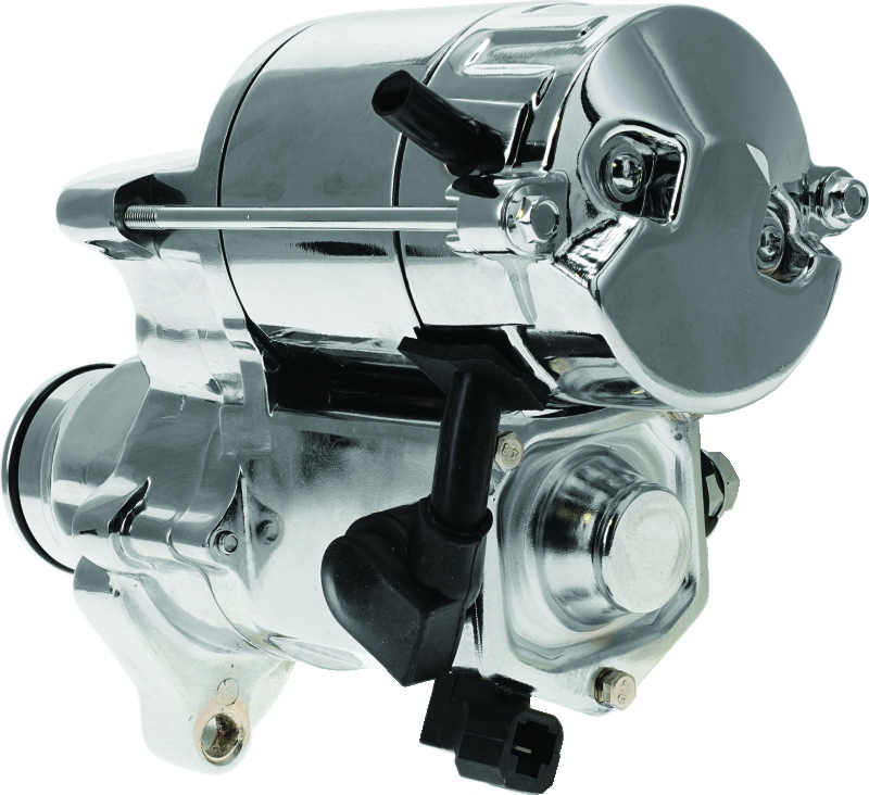 Bikers Choice 215142 - 07-17 Big Twin 06 Dyna Except M-8 Chrome 1.4KW Starter