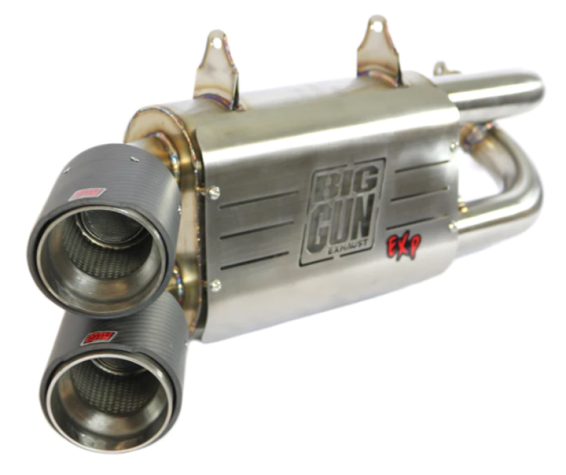 Big Gun 15-7413 - 16-22 Polaris GENERAL 1000 Explorer Series Dual Full Syst Exhaust