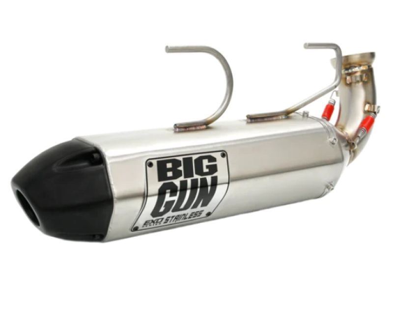 Big Gun 14-7612 - 09-14 Polaris SPORTSMAN 550/XP/HO/EPS/EFI EXO Stainless Slip On Exhaust