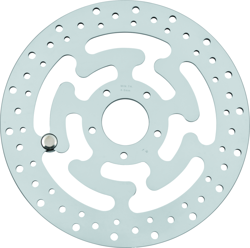 Bikers Choice 482554 - 08-16 Touring OEM Style 11.8in Polished Front Brake Rotor Left Replaces H-D 41809-08 Bikers Choice 482554 - 08-16 Touring OEM Style 11.8in Polished Front Brake Rotor Left Replaces H-D 41809-08