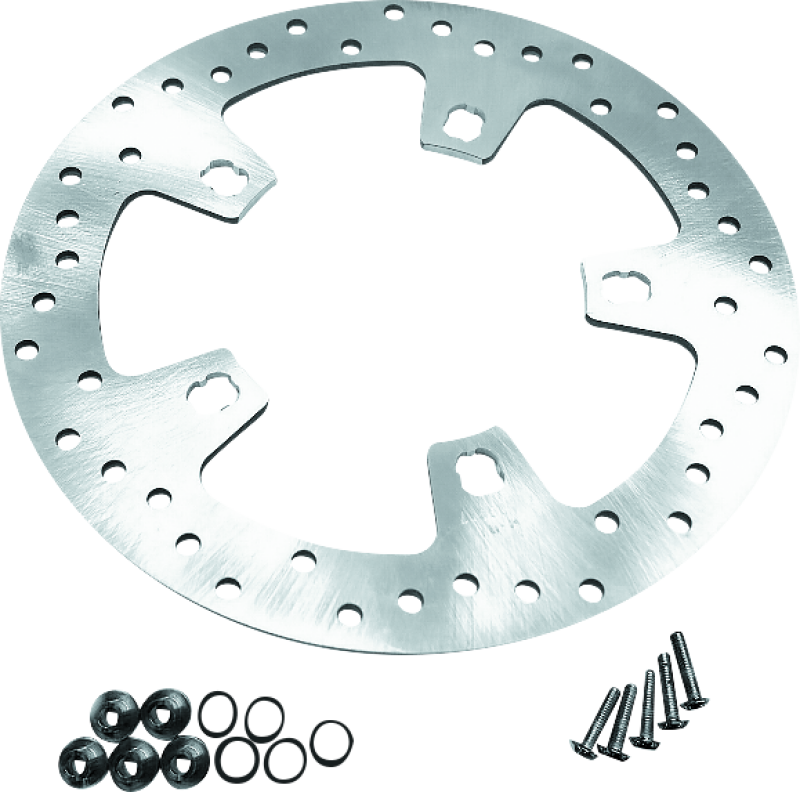 Bikers Choice 482592 - 14-Up Touring Lug Mount Stainless Front Brake Rotor With Hardware