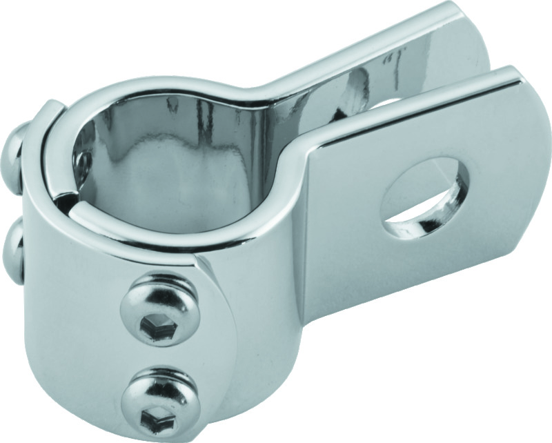 Bikers Choice 482566 - Chrome 1 Inch 3 piece Clamp Universal