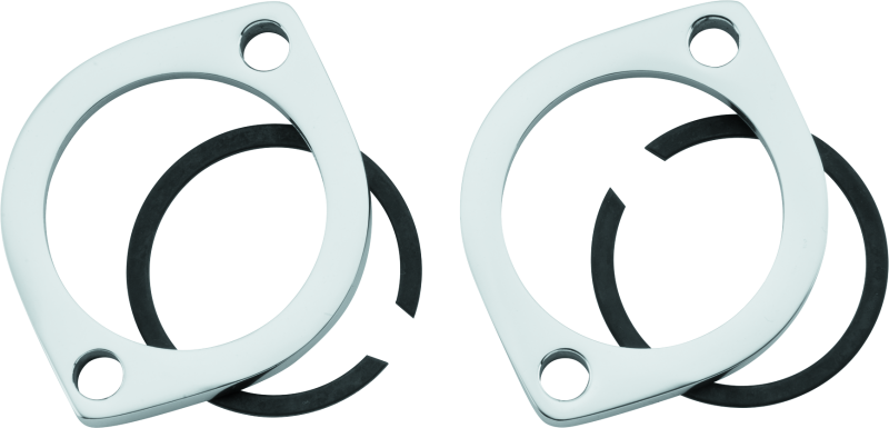 Bikers Choice 410488 - 84-Up Big Twin 86-Up XL Chrome Exhaust Flange Kit Bikers Choice 410488 - 84-Up Big Twin 86-Up XL Chrome Exhaust Flange Kit