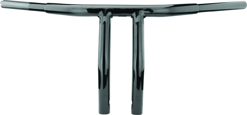 Bikers Choice 402249 - Throttle By Wire Black 10 Inch Pullback 1.25 Inch Fat Riser Tbar Custom