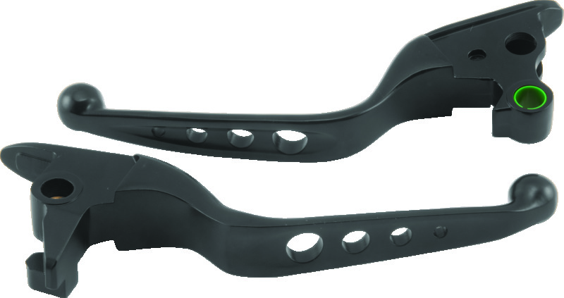 Bikers Choice 482145 - 15-17 FLST FXST Black O Series Holed Lever Set