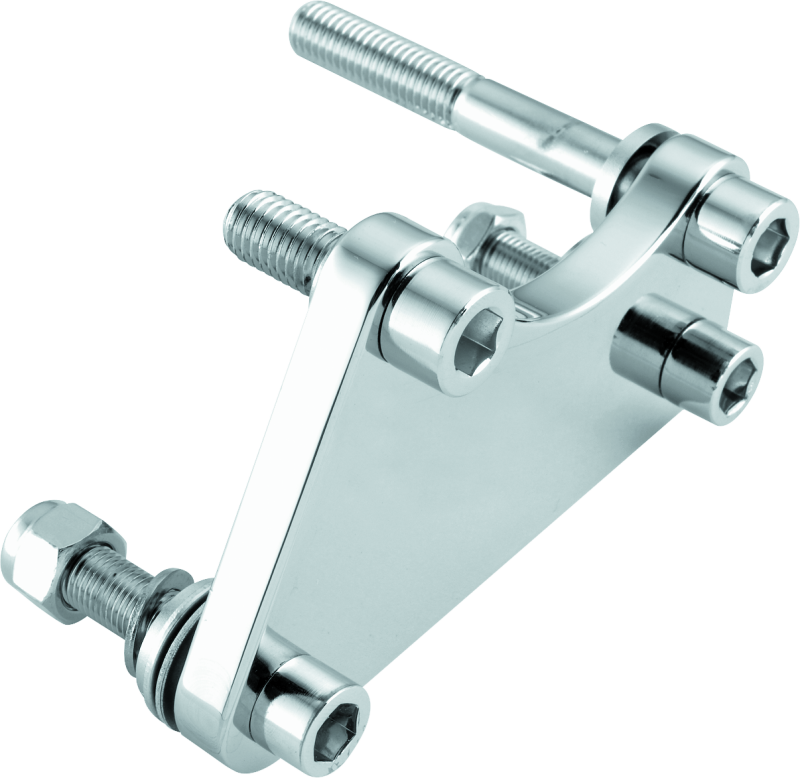 Bikers Choice 482679 - 84-99 Chrome Caliper Mounting Bracket Kit 00-10 4 Piston Caliper to 84-99 Bikers Choice 482679 - 84-99 Chrome Caliper Mounting Bracket Kit 00-10 4 Piston Caliper to 84-99