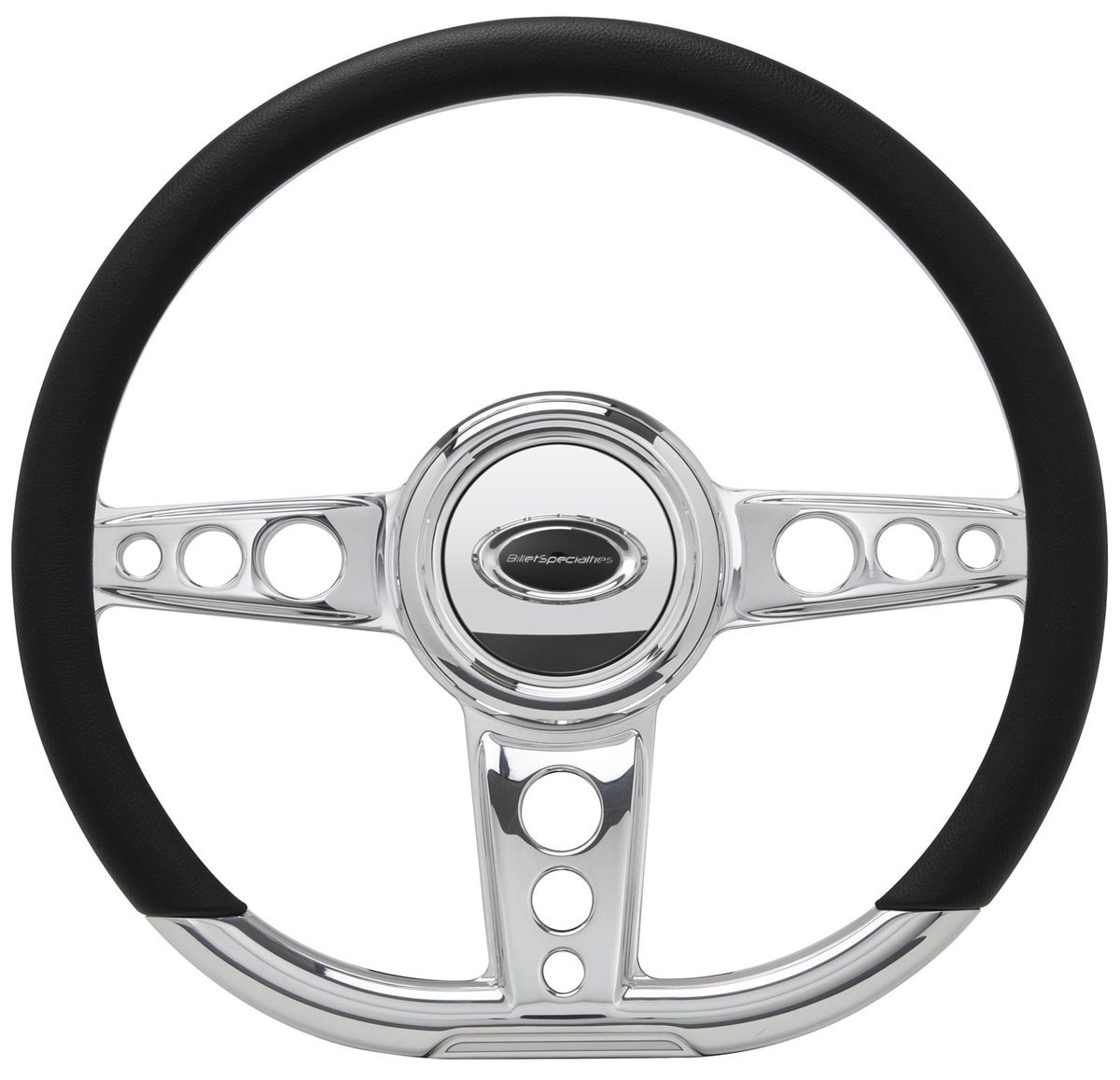 Billet Specialties 29427 - Steering Wheel 14in D- Shape Trans Am Polished