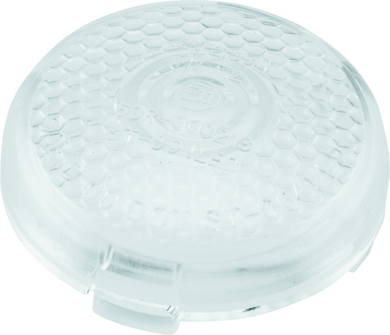 Bikers Choice 489868 - Replacement Honycomb Clear Lens For LED Bullet Turn Signal Bikers Choice 489868 - Replacement Honycomb Clear Lens For LED Bullet Turn Signal