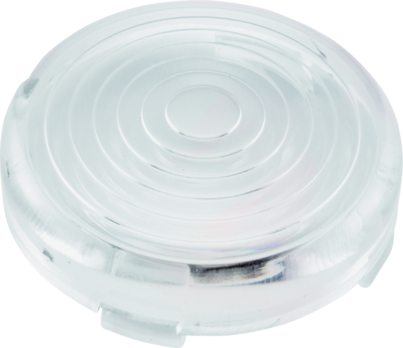 Bikers Choice 489864 - Replacement Clear Lens For LED Bullet Turn Signal