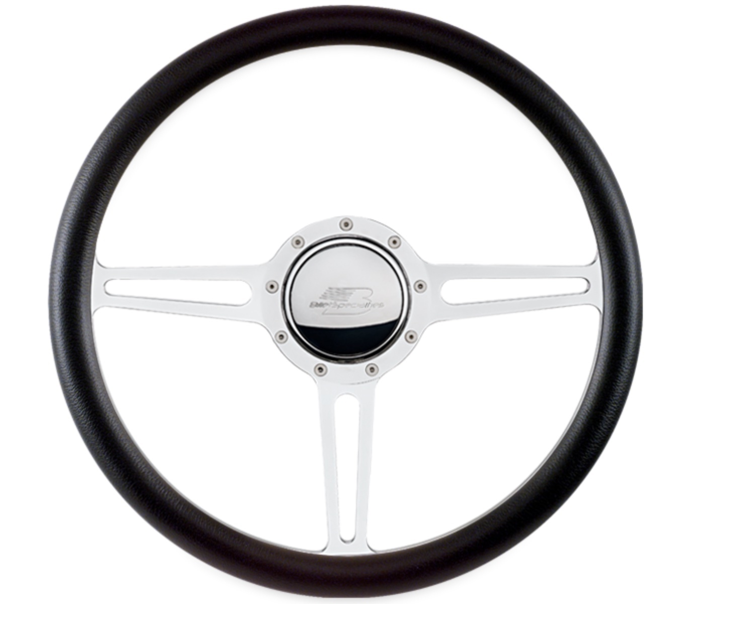 Billet Specialties 34137 - Steering Wheel 15.5in Split Spoke Billet Specialties 34137 - Steering Wheel 15.5in Split Spoke