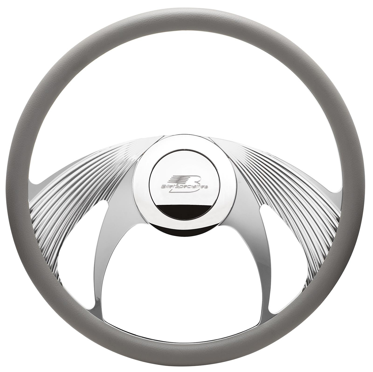 Billet Specialties 34065 - Steering Wheel Half Wrap 15.5in Phantom