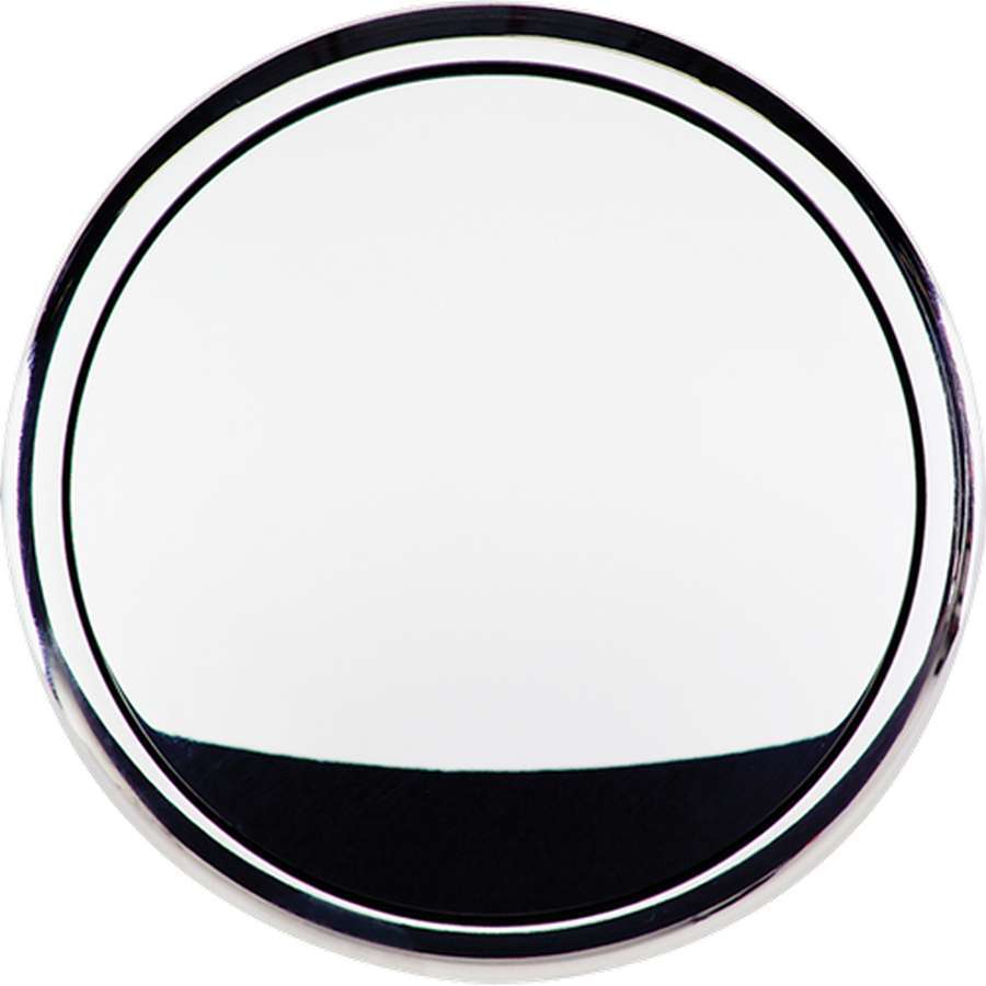 Billet Specialties 32120 - Polished Horn Button Smooth