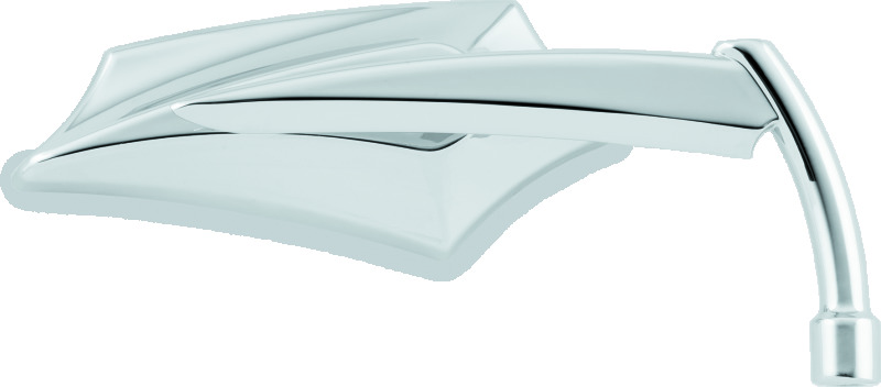 Bikers Choice 488741 - 65-Up Chrome Angler Mirror Universal Custom Pair