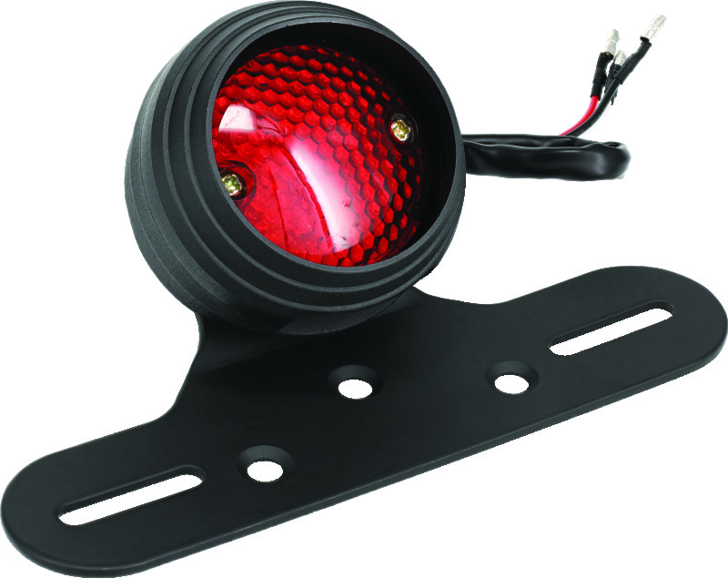 Bikers Choice 486886 - 2.75 Inch Custom Taillight With License Plate Mount