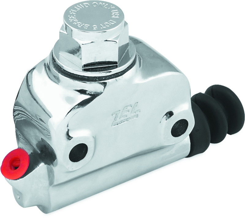 Bikers Choice 490698 - 58-72 Big Twin Chrome Wagner Style Rear Master Cylinder Replaces H-D 41761-58