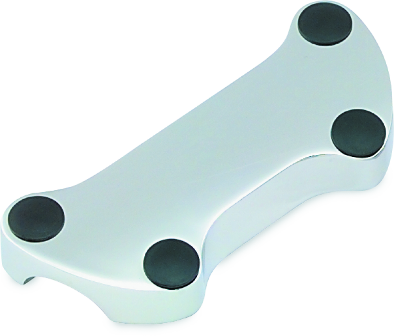 Bikers Choice 490145 - 74-Up Chrome Handlebar Clamp Without Skirt Replaces H-D 56170-83T