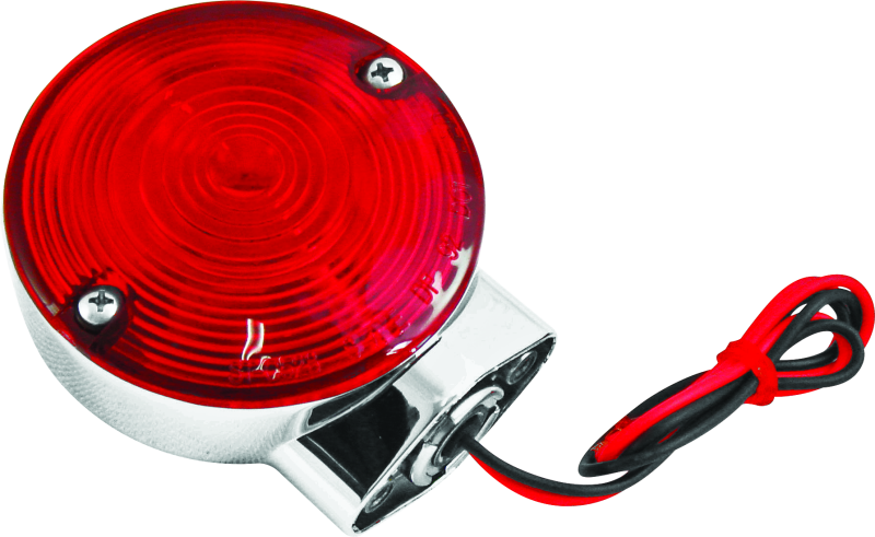 Bikers Choice 490177 - 86-99 FLT FLST FXRT 2 Fillament Turn Signal Lamp W/Red lens Replaces H-D 68400-86 Bikers Choice 490177 - 86-99 FLT FLST FXRT 2 Fillament Turn Signal Lamp W/Red lens Replaces H-D 68400-86