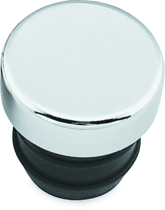 Bikers Choice 490450 - Big Twin & XL Chrome Custom Oil Tank Cap 1 3/16 Inch Push In Replaces H-D 62644-84T