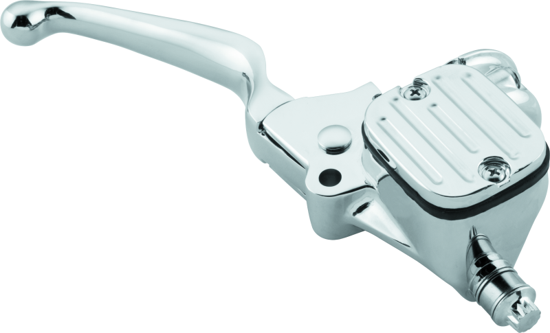 Bikers Choice 489987 - Chrome 96-07 FL 96-10 ST Dyna 96-03 XL 9/16 Bore Chopped Handlebar Master Cylinder