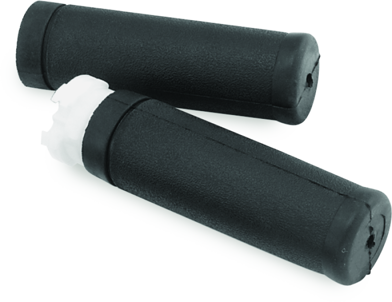 Bikers Choice 491282 - 81-Up Big Twin & XL With Dual Cable Black Stock Grips With Sleeve Pr