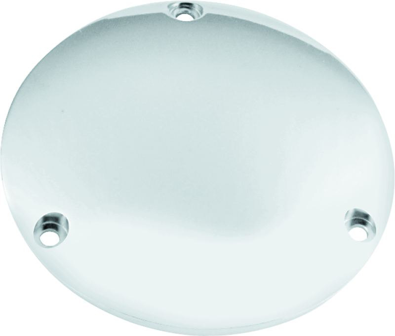 Bikers Choice 490260 - 70-99 Big Twin w 3 Hole Cover Chrome Late Domed Derby Cover Replaces H-D 94962-84T