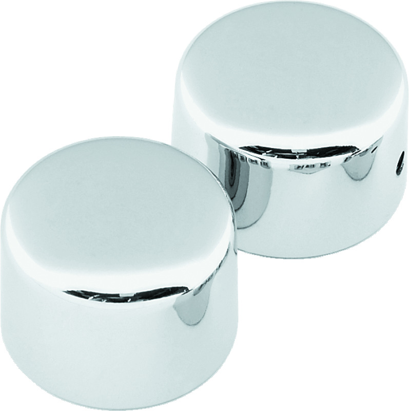 Bikers Choice 490050 - 72-99 FL FLT FXWG Softail 88-94 Chrome Front Axle Cap Set