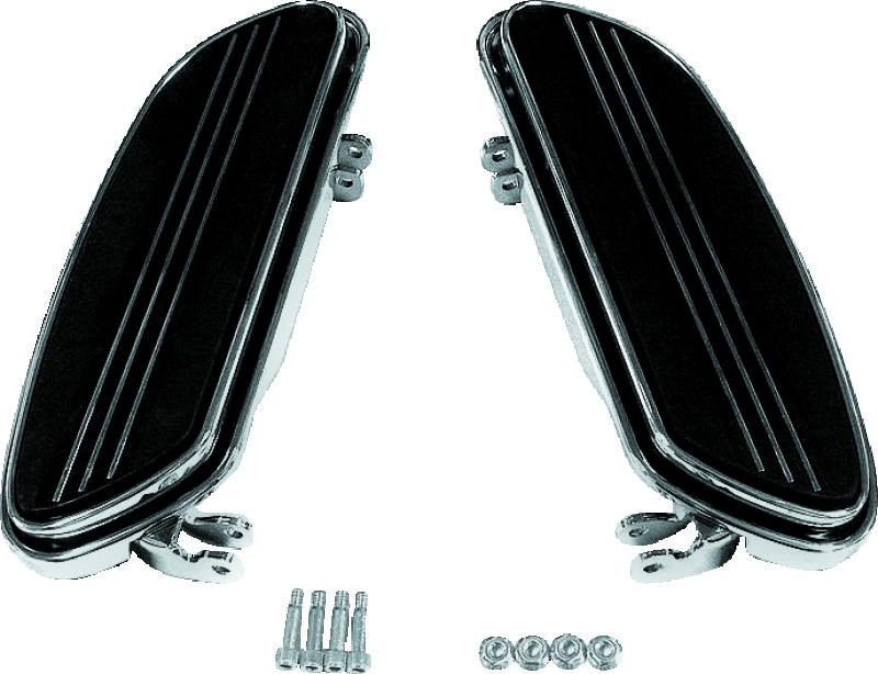 Bikers Choice 491328 - 86-Up FLH FLT Chrome Extended Floorboard Kit