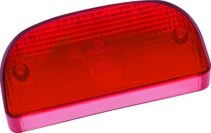 Bikers Choice 490297 - Custom Fatbob Taillight Red Replacement Lens