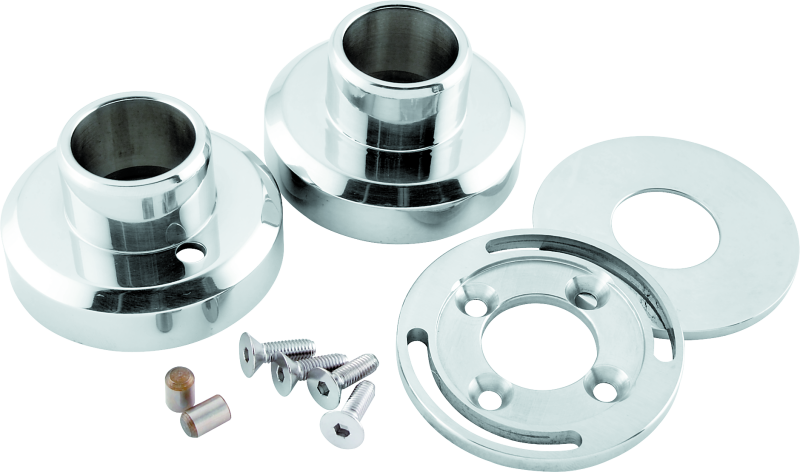 Bikers Choice 493224 - Polished Stainless Steel Hidden External Forkstop Kit Cuctom Bikers Choice 493224 - Polished Stainless Steel Hidden External Forkstop Kit Cuctom