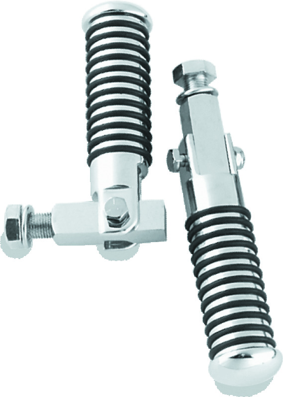 Bikers Choice 492867 - 72-99 Big Twin & XL Chrome Block Mount O Ring Footpeg Kit 1/2-20 Thread Bikers Choice 492867 - 72-99 Big Twin & XL Chrome Block Mount O Ring Footpeg Kit 1/2-20 Thread