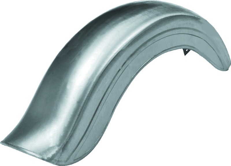 Bikers Choice 492770 - Raw Fatbob Rear Fender Left Chain Cut Big Twin Custom