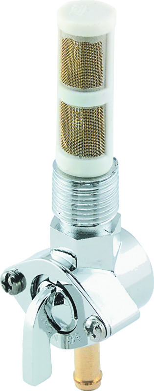 Bikers Choice 492872 - 66-74 FL FX 57-74 XL Chrome Petcock 3/8 NPT Down Outlet