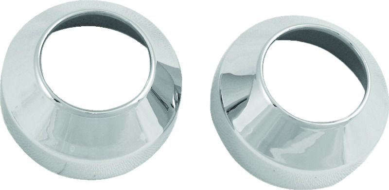 Bikers Choice 493150 - 84-17 41MM Wide Glide Chrome Fork Boot Covers Pr