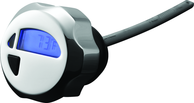 Bikers Choice 601667 - 99-03 FLHT FLHR FLTR Oil Filler Cap With LED Temperature Gauge